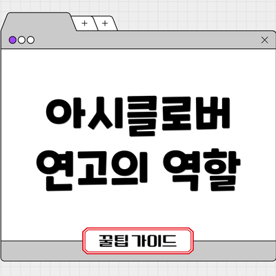 아시클로버 연고의 역할