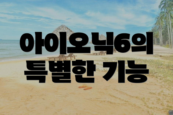 아이오닉6의 특별한 기능