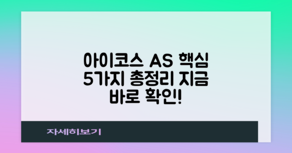 아이코스 AS, 무엇이든 물어보세요! 5가지 핵심 총정리
