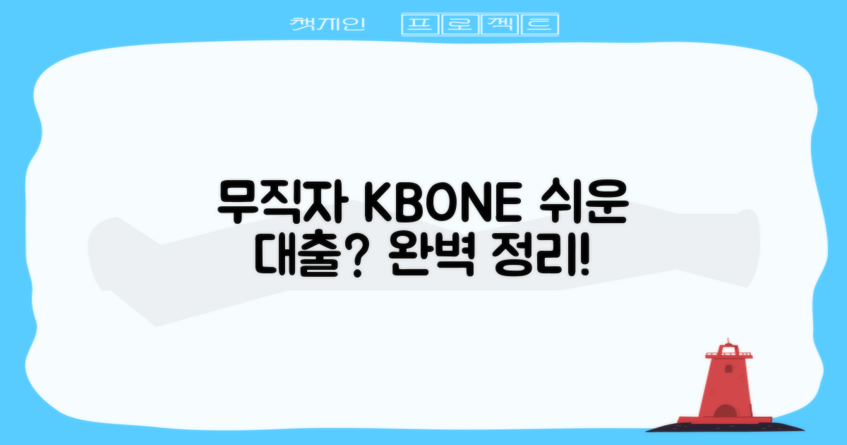 무직자대출, 정말 쉬운 곳이 있을까? KB 국민ONE 대출 완벽 정리